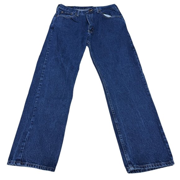 Wrangler Mens Regular Fit Blue Jean 100% Denim Pants, Size 34x30 - Picture 1 of 11